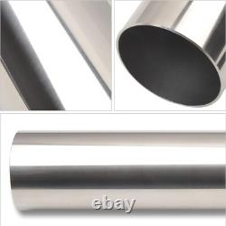 Custom 2 Inch Stainless Steel Exhaust Pipe Kit with Straight and Bend Options