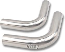 Custom 2 Inch Stainless Steel Exhaust Pipe Kit with Straight and Bend Options
