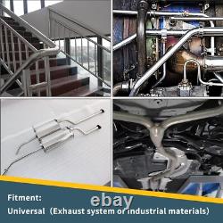 Custom 2 Inch Stainless Steel Exhaust Pipe Kit with Straight and Bend Options