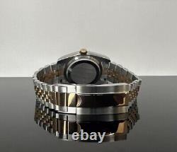 Custom 36mm Two Tone Rose Gold DJ Style Jubilee withNH35 Automatic Movement