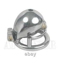 Custom 3D Printed Stainless Steel Chastity Cage Abstinence Restraint Male Cages