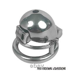 Custom 3D Printed Stainless Steel Chastity Cage Abstinence Restraint Male Cages