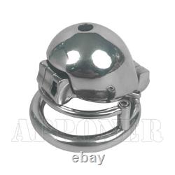 Custom 3D Printed Stainless Steel Chastity Cage Abstinence Restraint Male Cages