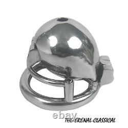 Custom 3D Printed Stainless Steel Chastity Cage Abstinence Restraint Male Cages