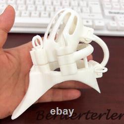 Custom 3D Printed Stainless Steel Male Chastity Cage with 6 Keyholes Lock Device