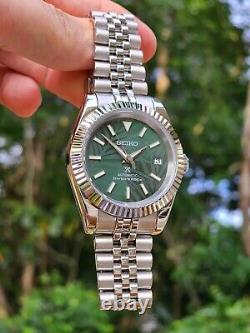 Custom 40MM Seiko Palm MOD Datejust NH35 Automatic