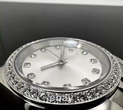 Custom 40mm Diamond DJ Style CZ Diamond Bezel & Markers withNH35 Automatic