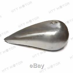 Custom 5 Stretched 4.5 Gallon Gas Fuel Tank For Harley Chopper Motorcycle Bikes