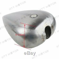 Custom 5 Stretched 4.5 Gallon Gas Fuel Tank For Harley Chopper Motorcycle Bikes