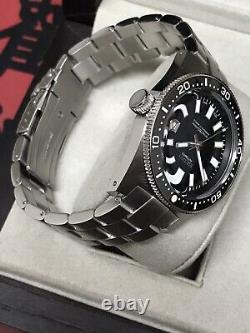 Custom 6217 Dial Vintage Ceramic Diver Mod Seiko NH35 Mov't Sapphire 40mm 62mas