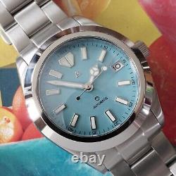 Custom Automatic Alexander James Mod Light Blue NH35 NH36 37mm