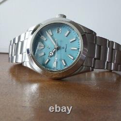 Custom Automatic Alexander James Mod Light Blue NH35 NH36 37mm