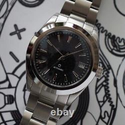 Custom Automatic Mod Black Grand Snowflake Fixed Bezel NH35 movt 37mm