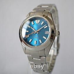 Custom Automatic Mod Milgauss Style Homage Yobokies Z Blue Seiko NH35 movt