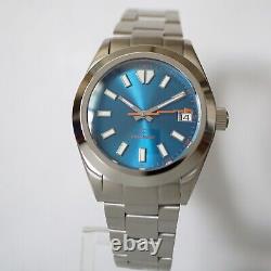 Custom Automatic Mod Milgauss Style Homage Yobokies Z Blue Seiko NH35 movt