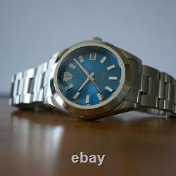 Custom Automatic Mod Milgauss Style Homage Yobokies Z Blue Seiko NH35 movt