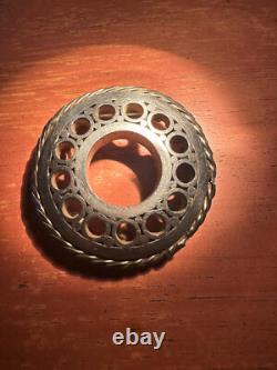 Custom Belt Buckle Made From Pressed Stainless Steel Pipe