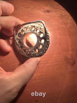 Custom Belt Buckle Made From Pressed Stainless Steel Pipe