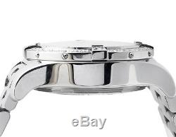 Custom Breitling A13370 Super Avenger White Dial S. Steel with Diamonds (4.5 Ct)
