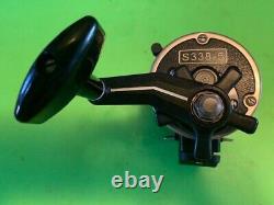 Custom Built Newell S338-5 Conventional Fishing Reel Stainless Steel Clicker&cap