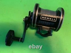 Custom Built Newell S338-5 Conventional Fishing Reel Stainless Steel Clicker&cap