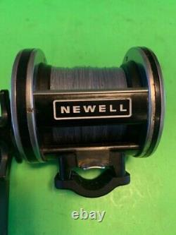 Custom Built Newell S338-5 Conventional Fishing Reel Stainless Steel Clicker&cap