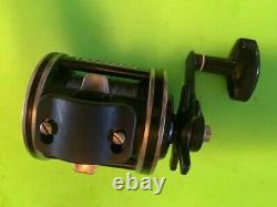 Custom Built Newell S338-5 Conventional Fishing Reel Stainless Steel Clicker&cap