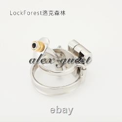 Custom CB Lock Original Chastity Lock Stainless Steel Abstinence Chastity Cage