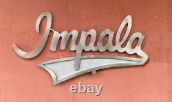 Custom Car Truck Lowrider impala Plaque Sign Cnc Cutting stainless steel