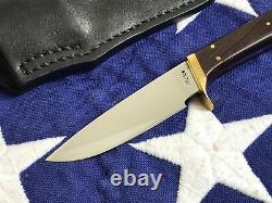 Custom Charles Bolton'Loveless Style' Drop Point Mini Skinner Knife NICE