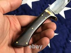 Custom Charles Bolton'Loveless Style' Drop Point Mini Skinner Knife NICE