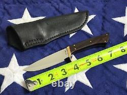 Custom Charles Bolton'Loveless Style' Drop Point Mini Skinner Knife NICE