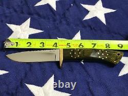 Custom Charles Bolton'Loveless Style' Drop Point Skinner Handle Knife beauty