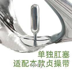 Custom Chastity Belt Locking Essence Ring Stainless Steel Metal Chastity Cage