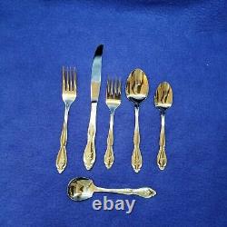 Custom Craft Stainless Steel Flatware 57 Pisces Korea Monogram (K) New