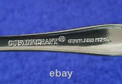 Custom Craft Stainless Steel Flatware 57 Pisces Korea Monogram (K) New