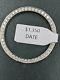 Custom Diamond Bezel 1.35 Cts. Set In Stainless Steel For Rolex Men's 34MM Date