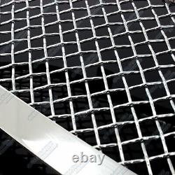Custom Fits 2011-2013 Dodge Charger Stainless Steel Mesh Grill Combo