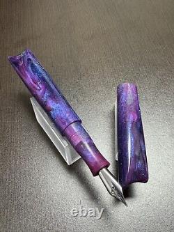 Custom Fountain Pen by D Squared Arts withBroad Stainless Steel Nib