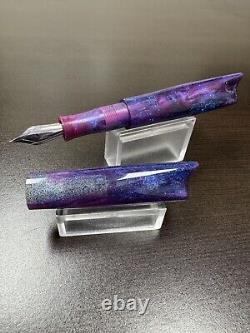 Custom Fountain Pen by D Squared Arts withBroad Stainless Steel Nib