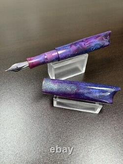 Custom Fountain Pen by D Squared Arts withBroad Stainless Steel Nib