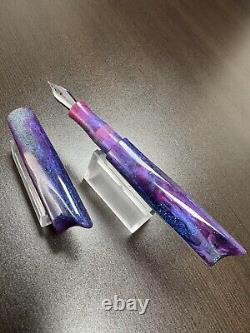 Custom Fountain Pen by D Squared Arts withBroad Stainless Steel Nib