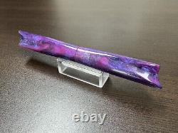 Custom Fountain Pen by D Squared Arts withBroad Stainless Steel Nib