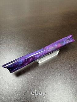 Custom Fountain Pen by D Squared Arts withBroad Stainless Steel Nib