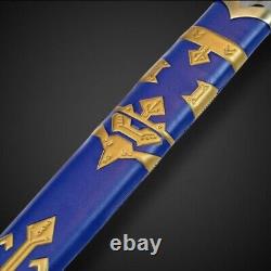 Custom HANDMADE LEGEND of ZELDA FULL TANG Stainless Steel Master Sword W- Sheath