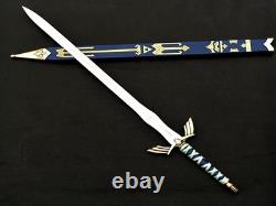 Custom Hand Forged Stainless Steel Legend of Zelda Master Replica With Shield