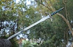 Custom Hand Forged Stainless Steel The LEGEND of ZELDA Viking sword with scabard