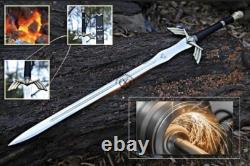 Custom Hand Forged Stainless Steel Zelda Sword with Beautiful Scabbard