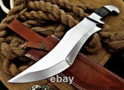 Custom Hand Made Stainless Steel Hunting Knife with Multi Micarta Handle