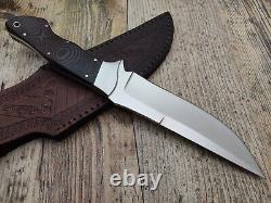 Custom Handmade 440c Stainless Steel Fixed Blade Survival Camping Hunting knife